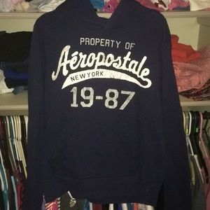 Aeropostale Distressed Hoodie